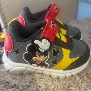 Mickey Mouse toddler Shoes - Gray, Yellow, Red
